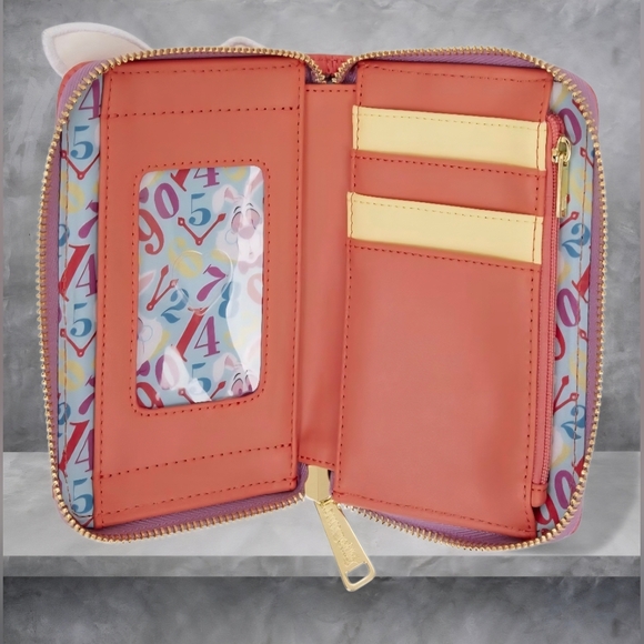 Alice In Wonderland White Rabbit Loungefly Wallet - Picture 3 of 5